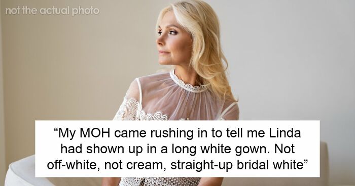 MIL Shows Up To Son’s Wedding In White, Bride Starts Giving Her Exactly What She Wants