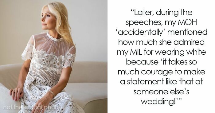 MIL Shows Up To Son’s Wedding In White, Bride Starts Giving Her Exactly What She Wants