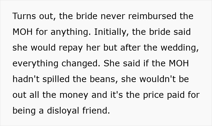 Bridesmaids Drop Out Of The Wedding After Accidentally Uncovering Bride’s Shocking Scam Bridesmaids Drop Out Of The Wedding After Accidentally Uncovering Bride’s Shocking Scam