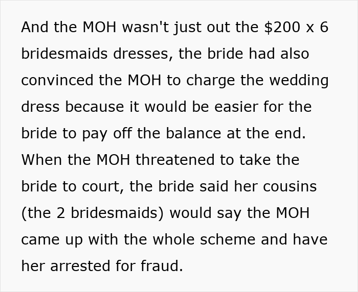 Bridesmaids Drop Out Of The Wedding After Accidentally Uncovering Bride’s Shocking Scam Bridesmaids Drop Out Of The Wedding After Accidentally Uncovering Bride’s Shocking Scam