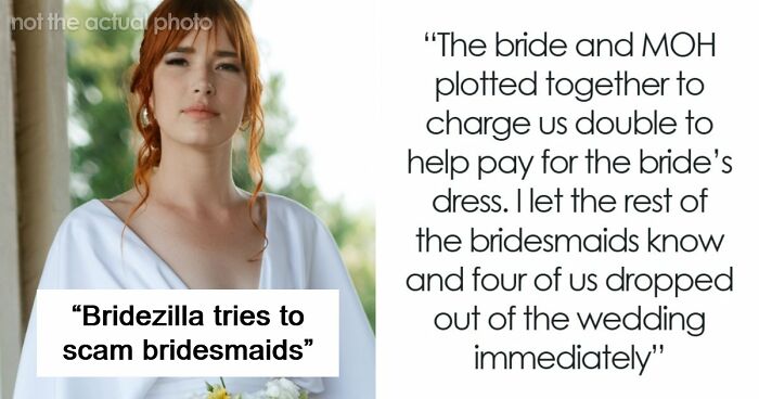 Bridesmaids Drop Out Of The Wedding After Accidentally Uncovering Bride’s Shocking Scam