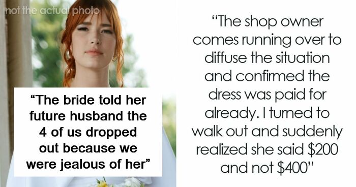 Bridesmaids Drop Out Of The Wedding After Accidentally Uncovering Bride’s Shocking Scam
