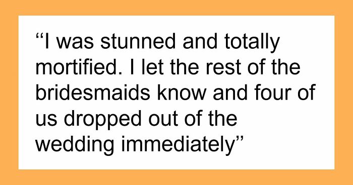 Bridesmaids Drop Out Of The Wedding After Accidentally Uncovering Bride’s Shocking Scam