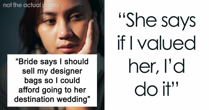 Broke Woman Tells Bride She Can No Longer Afford Her Destination Wedding, Her Response Floors Her