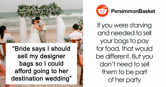 Broke Woman Tells Bride She Can No Longer Afford Her Destination Wedding, Her Response Floors Her