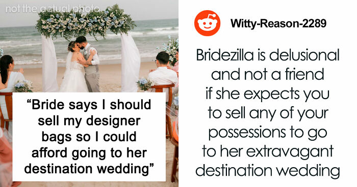 Broke Woman Tells Bride She Can No Longer Afford Her Destination Wedding, Her Response Floors Her