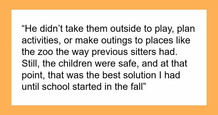 “[Am I The Jerk] For Only Paying My Brother For The Time He Spent Watching My Kids?”