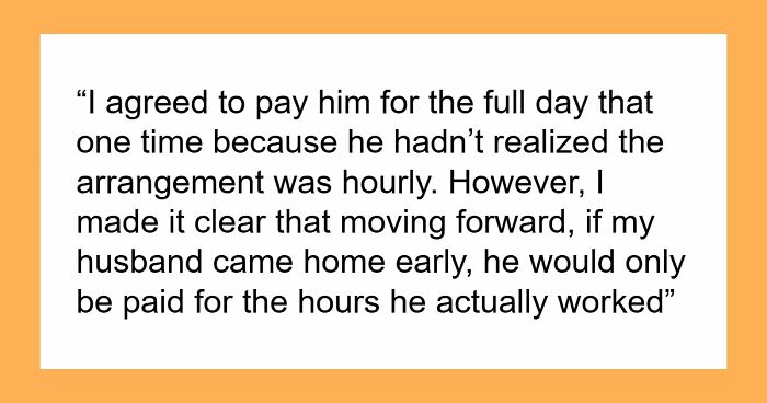 “[Am I The Jerk] For Only Paying My Brother For The Time He Spent Watching My Kids?”