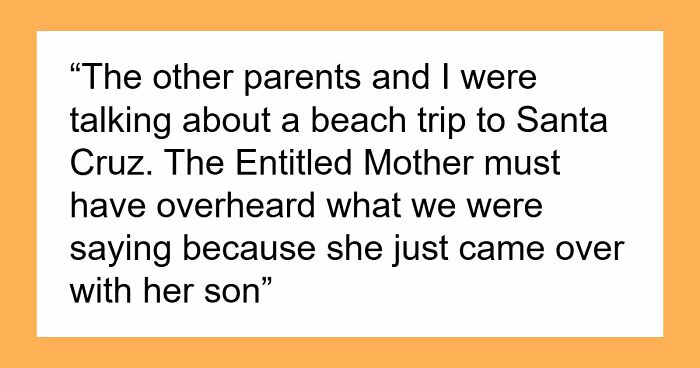 Mom Can’t Accept Her Son Isn’t Welcome On A Private Trip, Creates A Problem Nobody Is Prepared For
