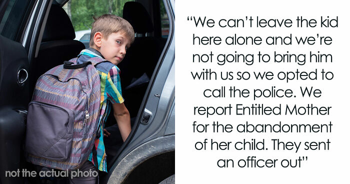 Mom Can’t Accept Her Son Isn’t Welcome On A Private Trip, Creates A Problem Nobody Is Prepared For
