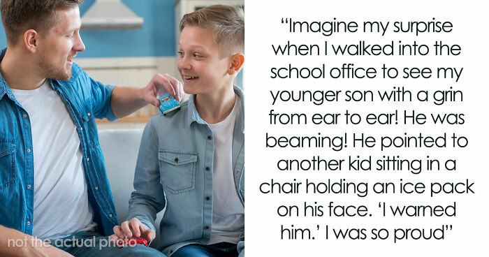 Kid Has Had Enough Of His Bully, Fights Back After Asking Dad, The Man Regrets It Instantly