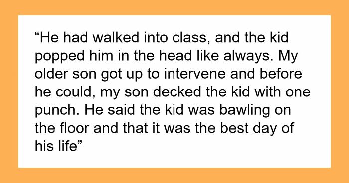 Kid Has Had Enough Of His Bully, Fights Back After Asking Dad, The Man Regrets It Instantly