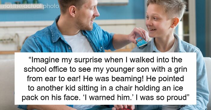 Kid Has Had Enough Of His Bully, Fights Back After Asking Dad, The Man Regrets It Instantly