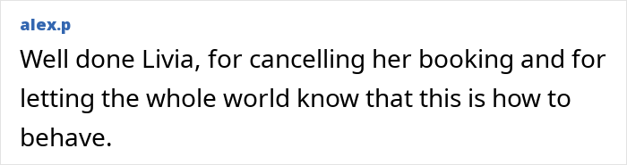 Comment applauding cancellation of Gwyneth Paltrow booking and behavior Comment applauding cancellation of Gwyneth Paltrow booking and behavior