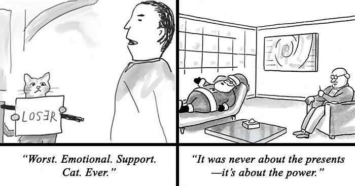 26 New Funny And Clever Cartoons By Bob Eckstein That Capture The State Of The World Right Now