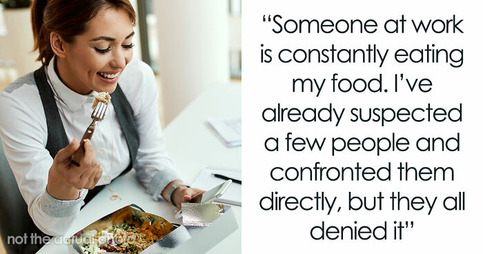Coworker Uses Invisible Dye To Catch Office Food Thief, Learns Disturbing Secret About Her