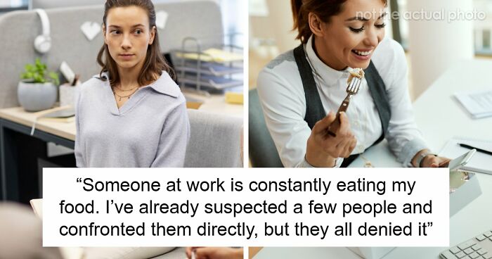 Coworker Uses Invisible Dye To Catch Office Food Thief, Learns Disturbing Secret About Her