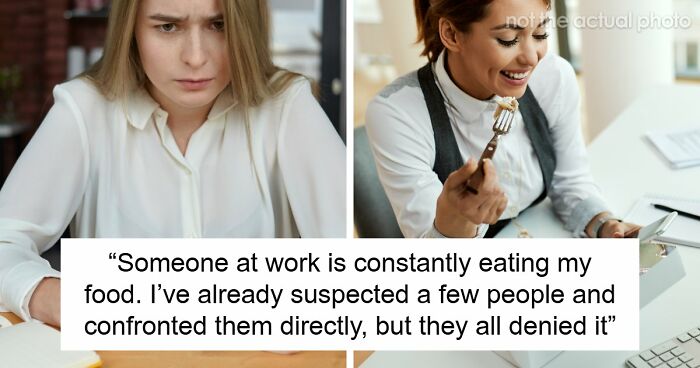 Worker Sets Trap For Office Food Thief, Then Realizes The Situation Is More Disturbing Than Expected