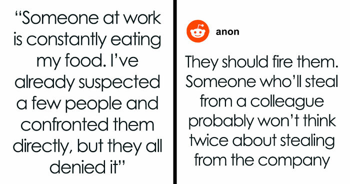 Worker Sets Trap For Office Food Thief, Then Realizes The Situation Is More Disturbing Than Expected