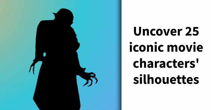 If You Can Name All 25 Characters From These Silhouettes, Your Movie Knowledge Is Next Level