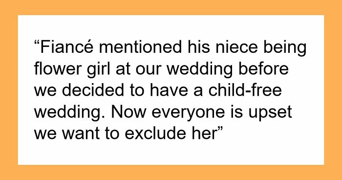 Childfree Wedding Leaves Family Baffled, They Can’t Believe What Bride Suggests