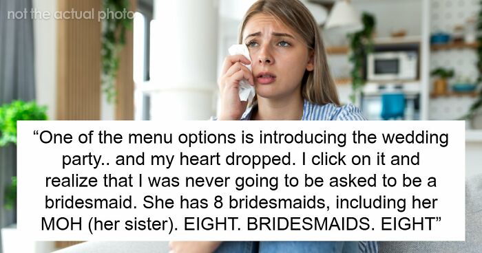 BFF Keeps Hinting Woman Will Be In Wedding Party Until A QR Code Reveals Eight Other Bridesmaids