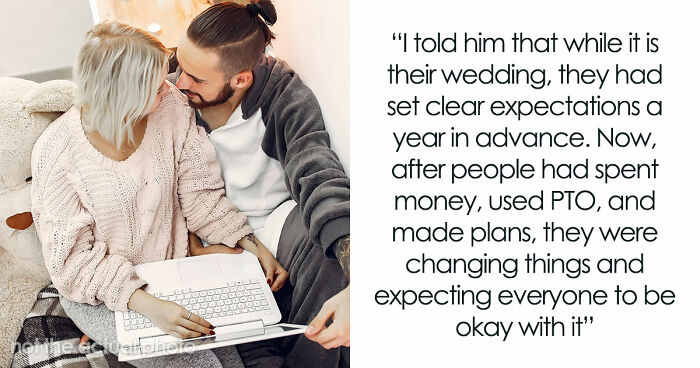 Couple Arranges PTO And Travel For Destination Wedding, Then Groom Says There’s No Room For Wife