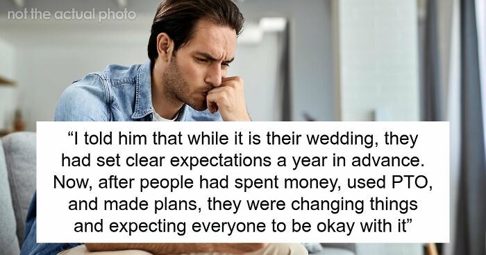 Couple Arranges PTO And Travel For Destination Wedding, Then Groom Says There’s No Room For Wife