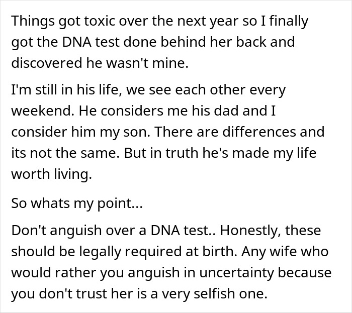Guy Has Suspicions Over Daughter Not Being His, Turns Out It's Way Worse Than He Could Have Guessed Guy Has Suspicions Over Daughter Not Being His, Turns Out It's Way Worse Than He Could Have Guessed