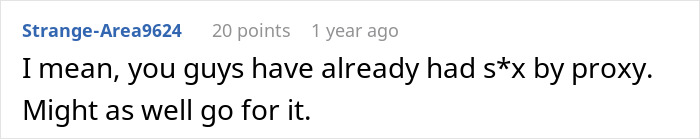 Comments discussing wife's affair partner being called an idiot in affair context Comments discussing wife's affair partner being called an idiot in affair context
