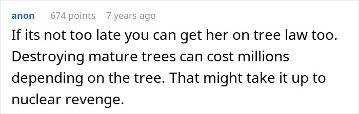 Entitled Woman Sneakily Destroys 120YO Orchard, Neighbor Takes Revenge Worth $437K On Her
