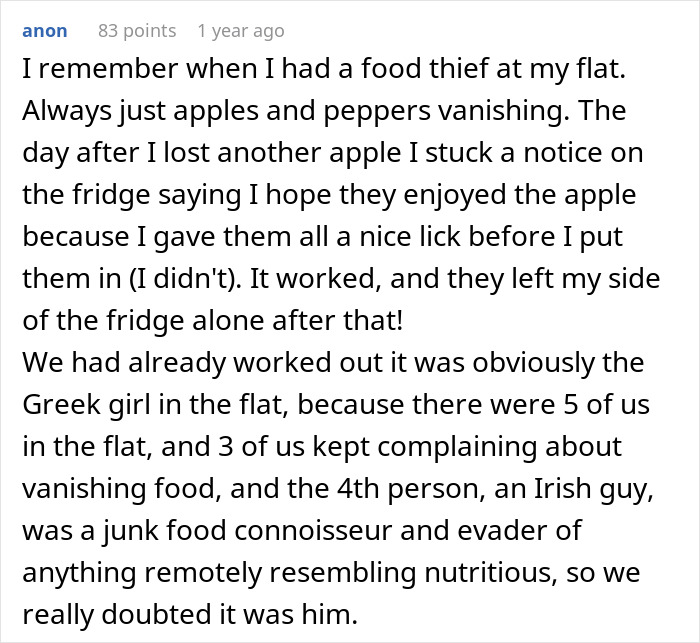 Worker Sets Trap For Office Food Thief, Then Realizes The Situation Is More Disturbing Than Expected Worker Sets Trap For Office Food Thief, Then Realizes The Situation Is More Disturbing Than Expected