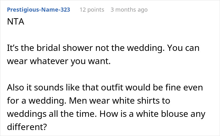Guest Shamed Over Sleeveless Top And "White" Outfit Gets Unexpected Revenge Guest Shamed Over Sleeveless Top And "White" Outfit Gets Unexpected Revenge