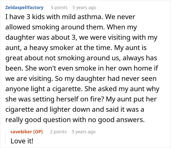 Man Removes MIL From His Home For Smoking Near His Allergic Child And She Tries To Have Him Arrested
