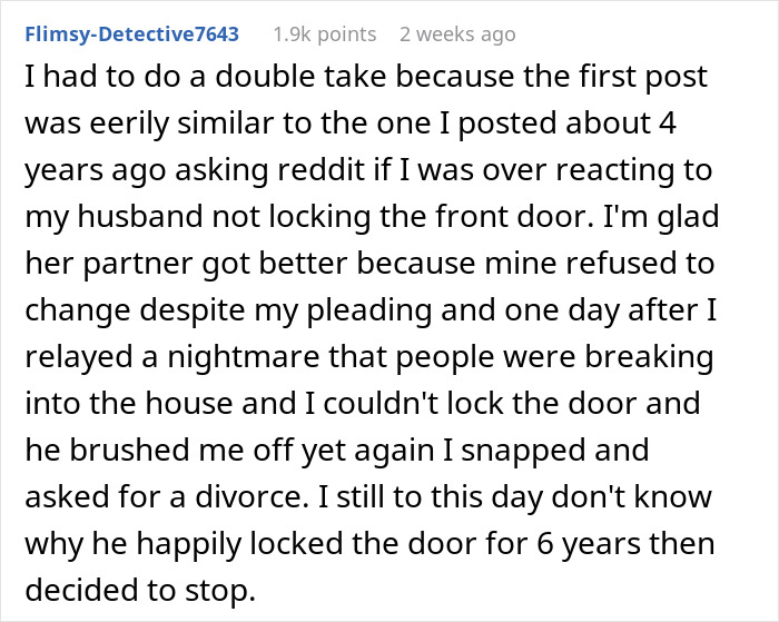 "Lesson Learned": BF Keeps Forgetting To Lock Home Door, GF Proved Right After Shocking Break In