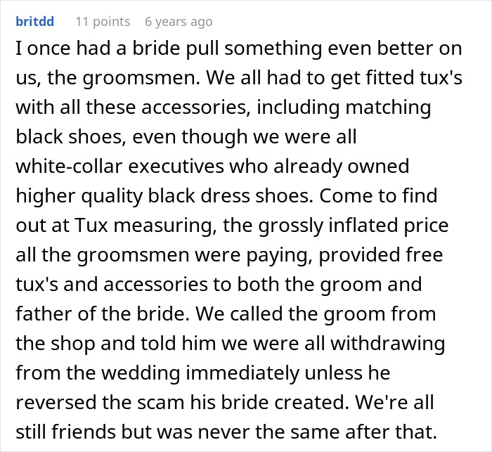 Bridesmaids Drop Out Of The Wedding After Accidentally Uncovering Bride’s Shocking Scam Bridesmaids Drop Out Of The Wedding After Accidentally Uncovering Bride’s Shocking Scam
