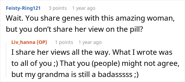 Discussion about grandma's views and sharing her b****s spirit Discussion about grandma's views and sharing her b****s spirit