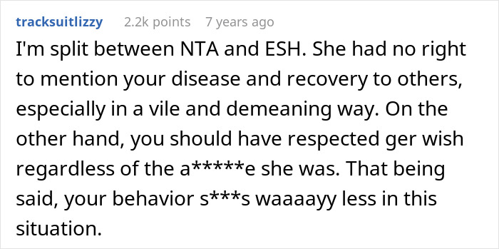 Reddit comment debating right and wrong around fillers and botox dispute Reddit comment debating right and wrong around fillers and botox dispute