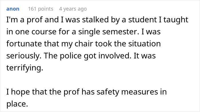 37YO's Obsession With Professor Takes A Creepy Turn As She Reports Her For Her "Curt" Email