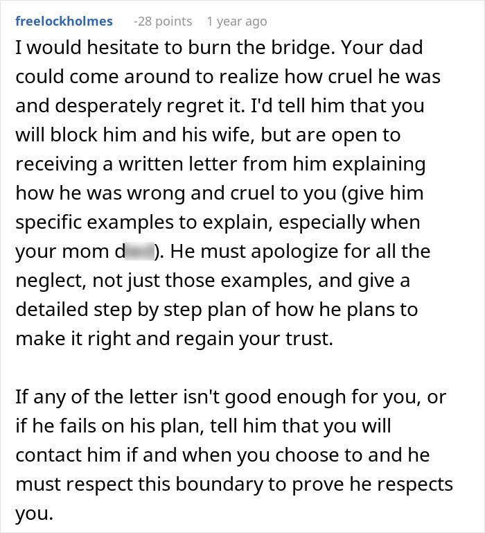 Dad Can&rsquo;t Believe Son Doesn't Want A Relationship With Him, Gets A Harsh Reality Check