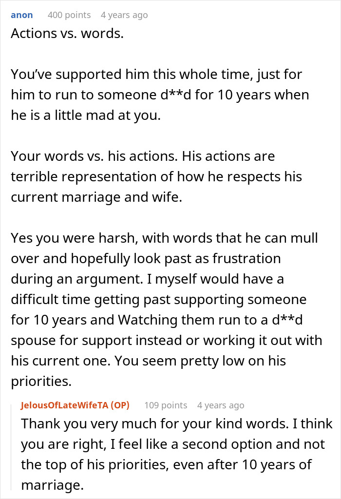 Pregnant woman considers divorce after husband grieves his late ex and disappears for hours. He lacks respect for their marriage. Pregnant woman considers divorce after husband grieves his late ex and disappears for hours. He lacks respect for their marriage.