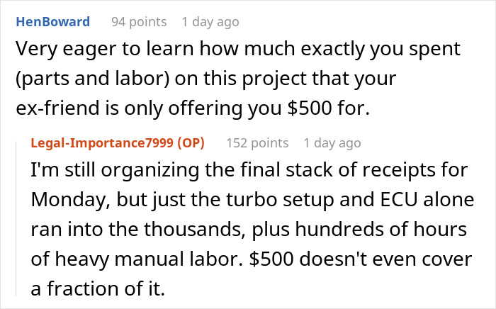 Guy Gets Betrayed By Friend After Putting His Heart And Soul To A Project Car They Were Working On Together Guy Gets Betrayed By Friend After Putting His Heart And Soul To A Project Car They Were Working On Together