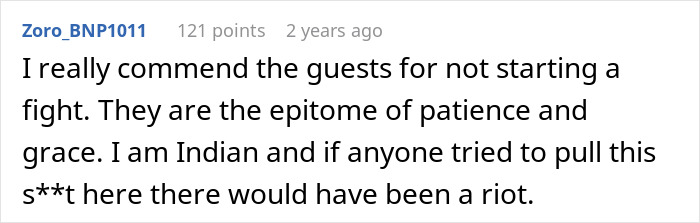 Comment praising guests' patience at unique wedding Comment praising guests' patience at unique wedding