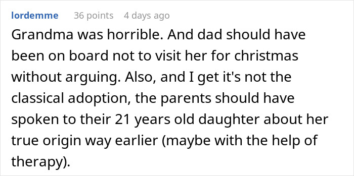 Woman In Shambles After Grandmother Reveals Her Family Secret In The Most Cruel Way