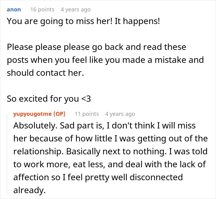 Man realizes fiancée is the problem after being perpetually hungry, overworked, and seeing no money. Man realizes fiancée is the problem after being perpetually hungry, overworked, and seeing no money.