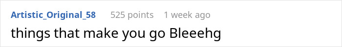 User commenting about discomfort from discovered photos