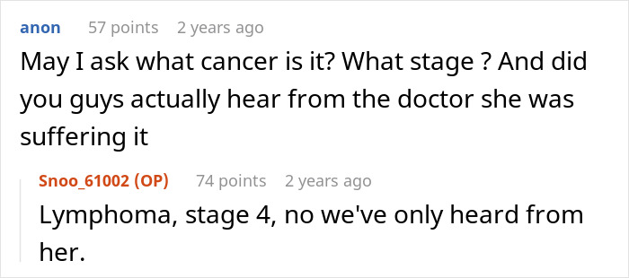 Couple Gets Annoyed That SIL With Cancer Is Taking Away From Their Wedding, It's Way Worse Than That Couple Gets Annoyed That SIL With Cancer Is Taking Away From Their Wedding, It's Way Worse Than That