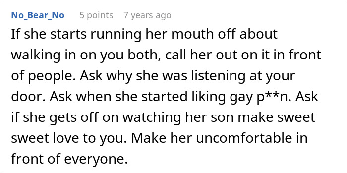 MIL Can't Believe Son Is Gay, Does Everything In Her Power To Prove That He's Not: "Didn&rsquo;t Raise You Like That!"