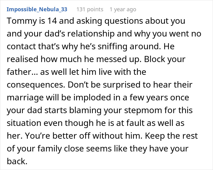 Dad Can&rsquo;t Believe Son Doesn't Want A Relationship With Him, Gets A Harsh Reality Check