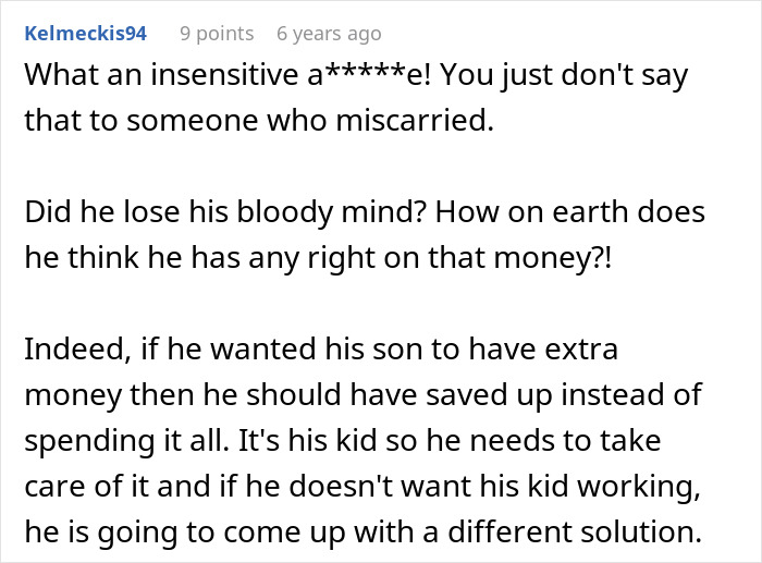 Woman Saves For Her Future Child For Years, Brother Thinks One Cruel Comment Will Get Him The Money